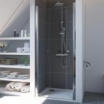 Dvojkrídlové sprchové dvere 76-81cm
