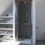 dvojkrídlové sprchové dvere
