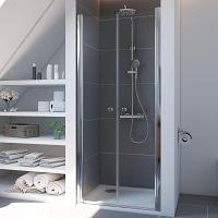 Dvojkrídlové sprchové dvere 76-81cm