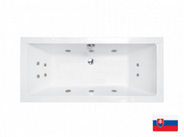 Hydromasážna vaňa Sanovo ASTER HYDRO 155x70