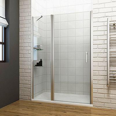 Jednokrídlové sprchové dvere T1 PLUS20 100 - 107-112x190 cm (T1P20_100C)