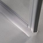 Jednokrídlové sprchové dvere T1 PLUS20 100 - 107-112x190 cm (T1P20_100C)