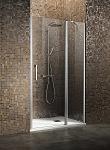 Jednokrídlové sprchové dvere T1 PLUS20 100 - 107-112x190 cm (T1P20_100C)