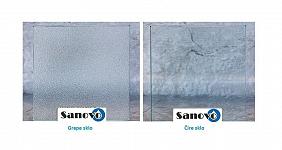 Sanovo CIRCLE 90 - štvrťkruhový sprchový kút (87-89)x190 cm - grape sklo