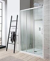 Sanovo LIMBA 100 - posuvné sprchové dvere trojdielne 98-100 cm - sklo point