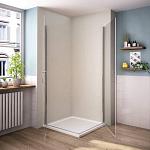 Sanovo PERFECT DUET 90 - štvorcový sprchový kút 90x90x190 cm