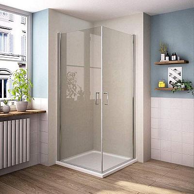Sanovo PERFECT DUET 90 - štvorcový sprchový kút 90x90x190 cm