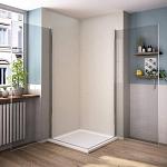 Sanovo PERFECT DUET 90 - štvorcový sprchový kút 90x90x190 cm