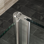 Sanovo SINGLE PLUS 120 - sprchová walk in zástena 120x30x195 cm