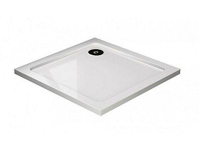 Sanovo STAR 80 - štvorcová sprchová vanička z liateho mramoru 80x80x3 cm