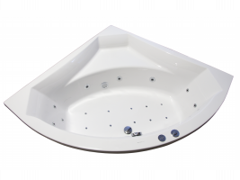 Veronela 140x140 KOMBI pneu - hydromasážna vaňa